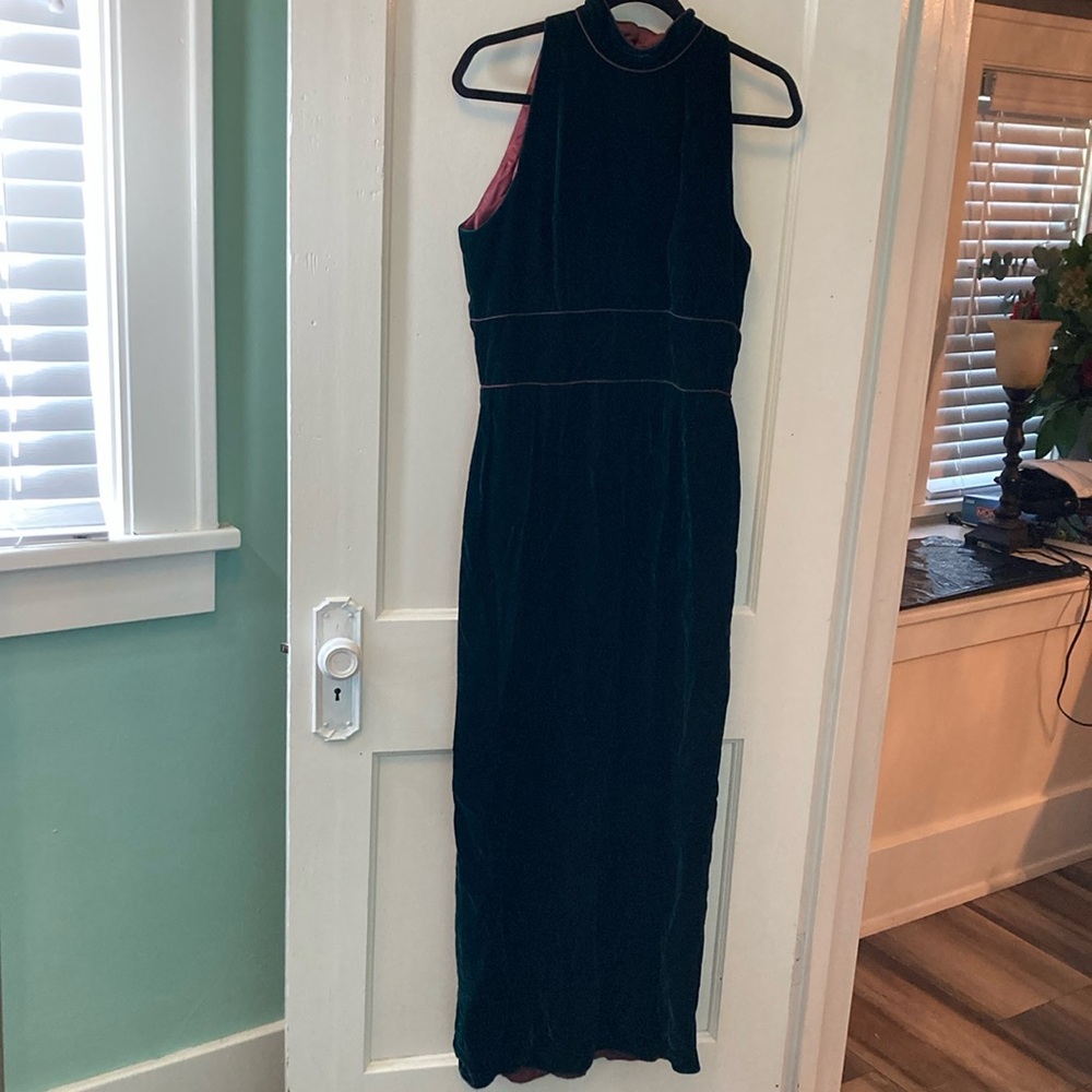 Vintage House of Bianchi Velvet Dress